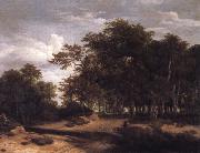 Jacob van Ruisdael The Great forest oil painting reproduction